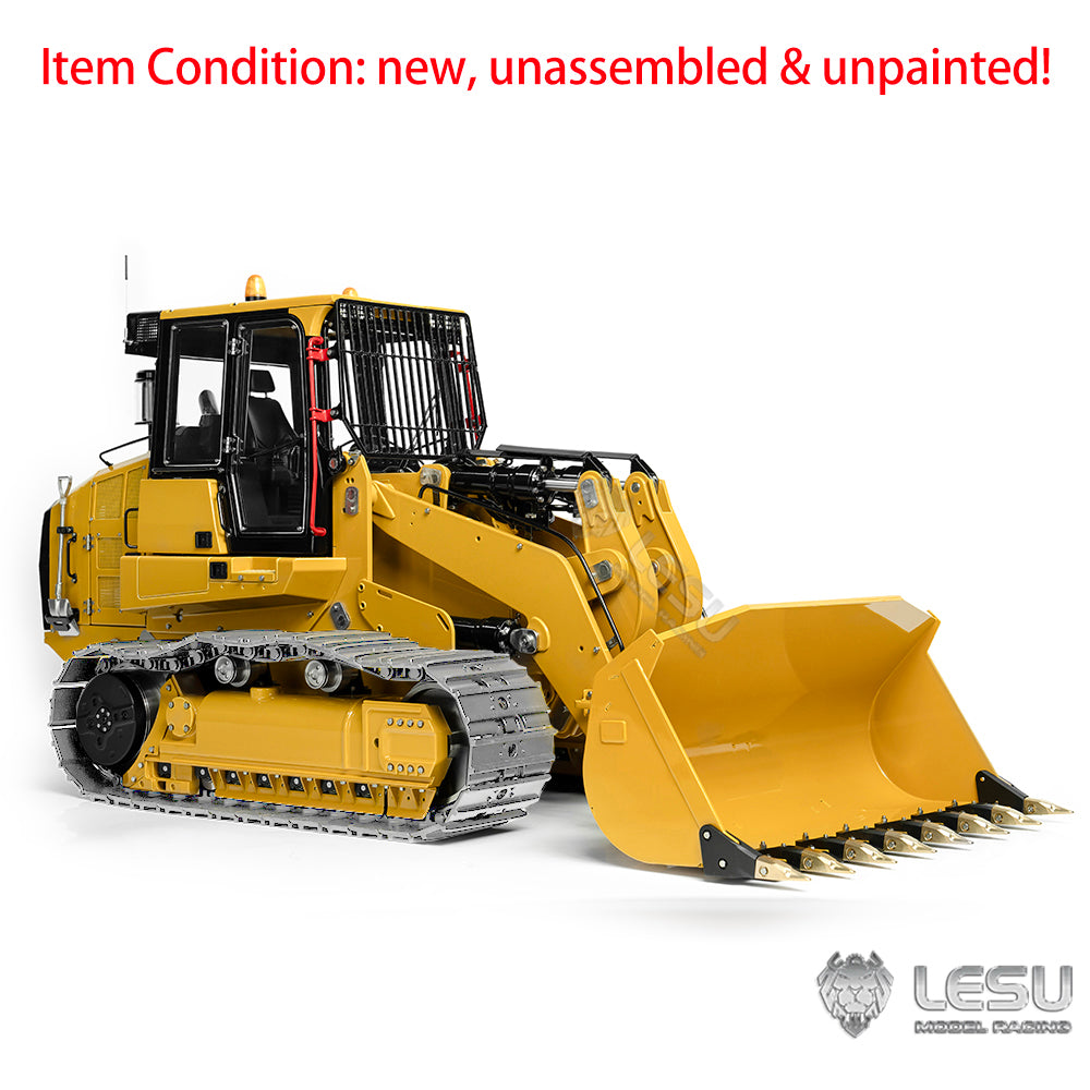 LESU 1/14 973K Metal Tracked RC Hydraulic Equipment Remote Control Loader Car KIT/PNP/RTR Optional Versions Light Sound System