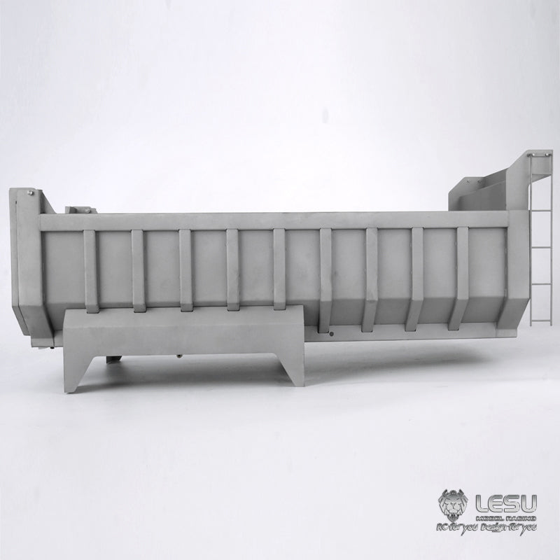 LESU Metal Car Bucket Dumper Box for DIY 1/14 Scale 8*8 Truck Construction Vehicle Model Spare Parts Replacements DIY