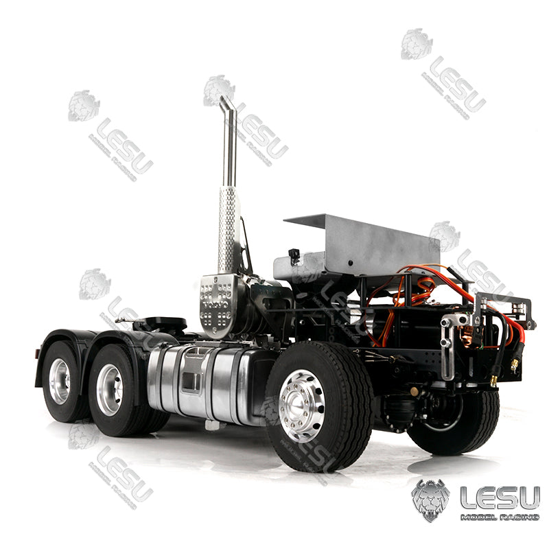 IN STOCK Metal 6*6 Chassis W/ Motor Servo for 1/14 FH16 Tractor Truck Model W/O ESC Sound Light System Radio Controller Battery