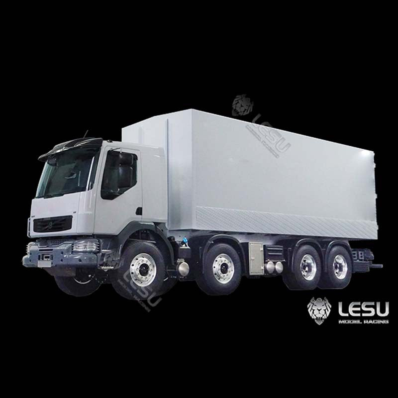 LESU Metal 1:14 RC Fully Enclosed Unpainted Truck VM Remote Control Lorry Vehicle Motor ESC Servo Light System W/O Battery Charger