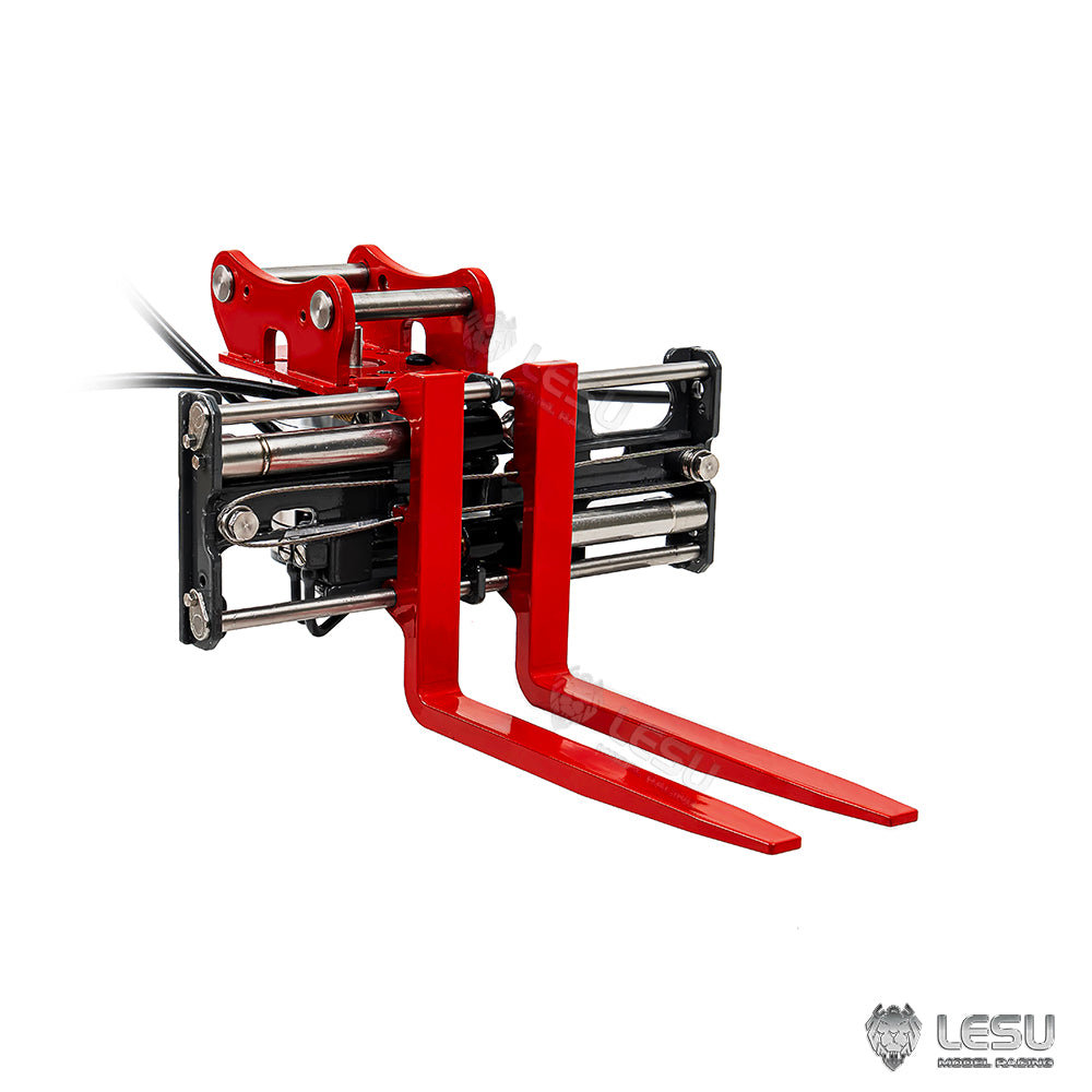270 Dgrees Rotatable Metal Hydraulic Fork for LESU 1/14 RC Hydraulic Excavator LR960 ZX490 LR945 SK500 ET30H ET26L ET36L AC360 Digger