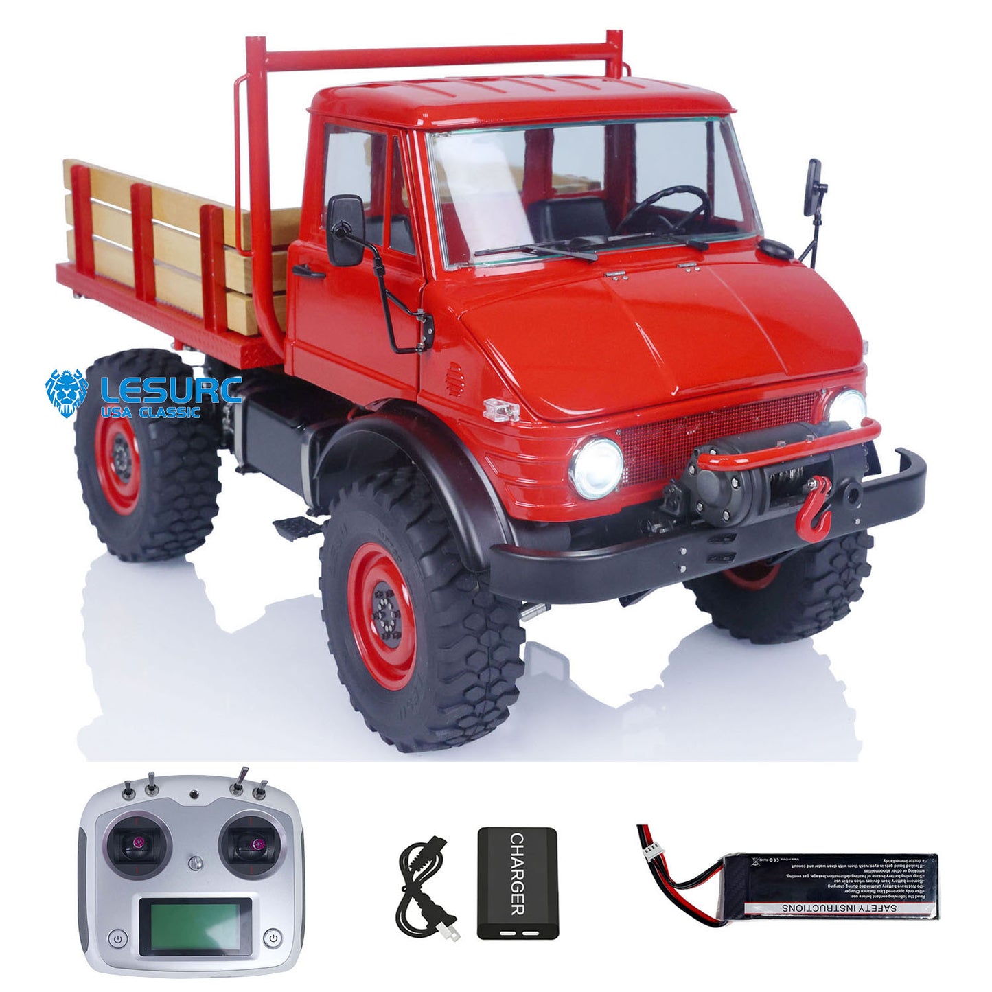 LESU RAVE-UM406 1/10 RC Off-road Vehicles RA-Z001 PNP 4X4 Crawler with Flysky I6S Remote Controller 2 Speed Transmission Sound Light System