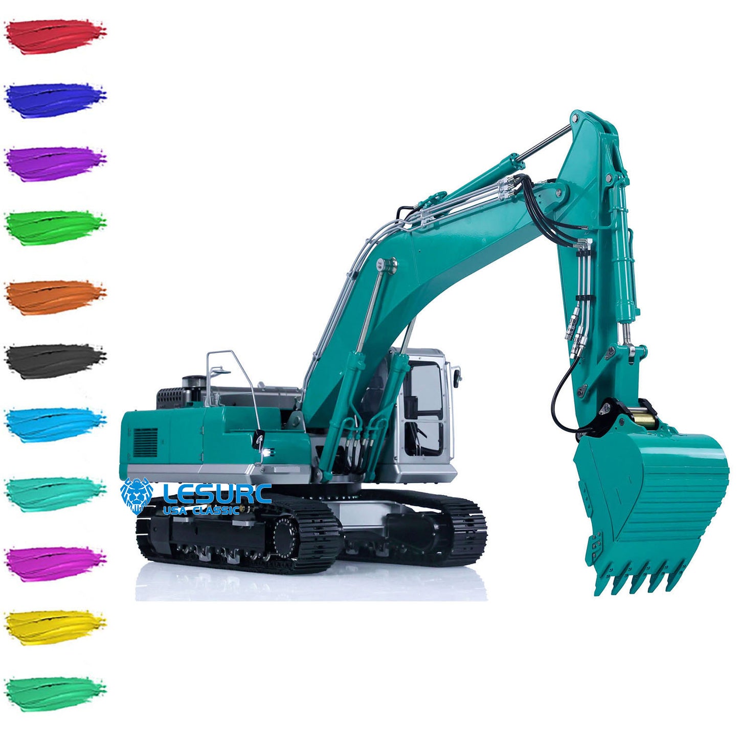 LESU 1/14 PC360 RC Hydraulic Excavator PL18EV Lite Remote Control Digger RTR PNP Assembled Painted Hobby Model DIY