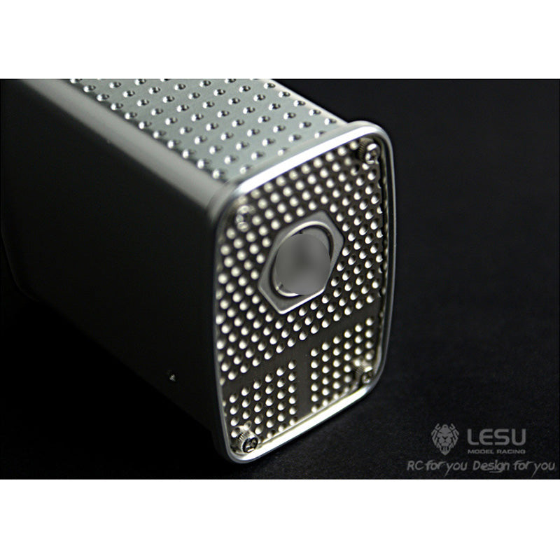 LESU Air Discharge Box Simulated 1/14 Spare Part Suitable for RC Model Radio Controlled Tractor Truck Cars DIY Vehicles