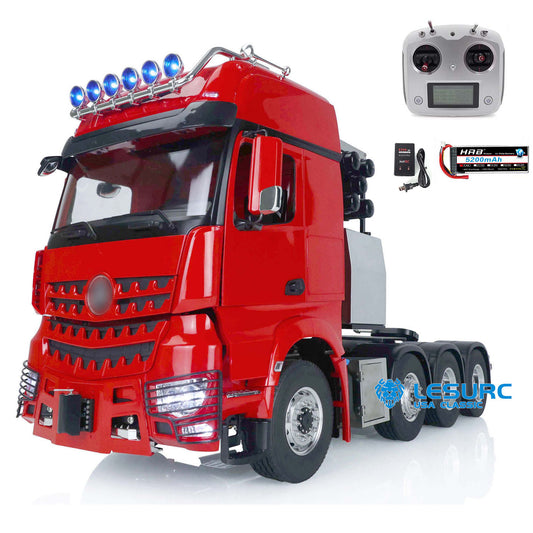 LESU 1/14 Metal RC Highline Tractor Truck Model 3363 1851 Radio Control Heavy-duty Metal Chassis W/ Light & Sound Systems ESC