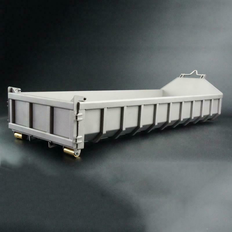 Trailer Bucket Hydraulic Cylinder Crane Valve Oil Tank Pump Suitable for LESU Metal 1/14 Roll On Off RC Dumper Truck Model