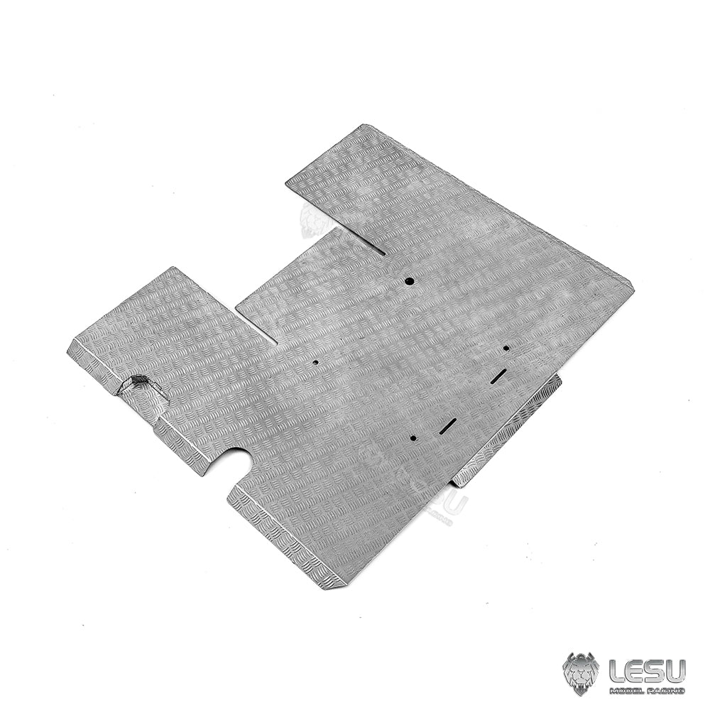 Metal Side Skirt Pedal LED Side Light Assembly for DIY TAMIYA 770S 1/14 RC Tractor Truck Remote Control Lorry Vehicles Model