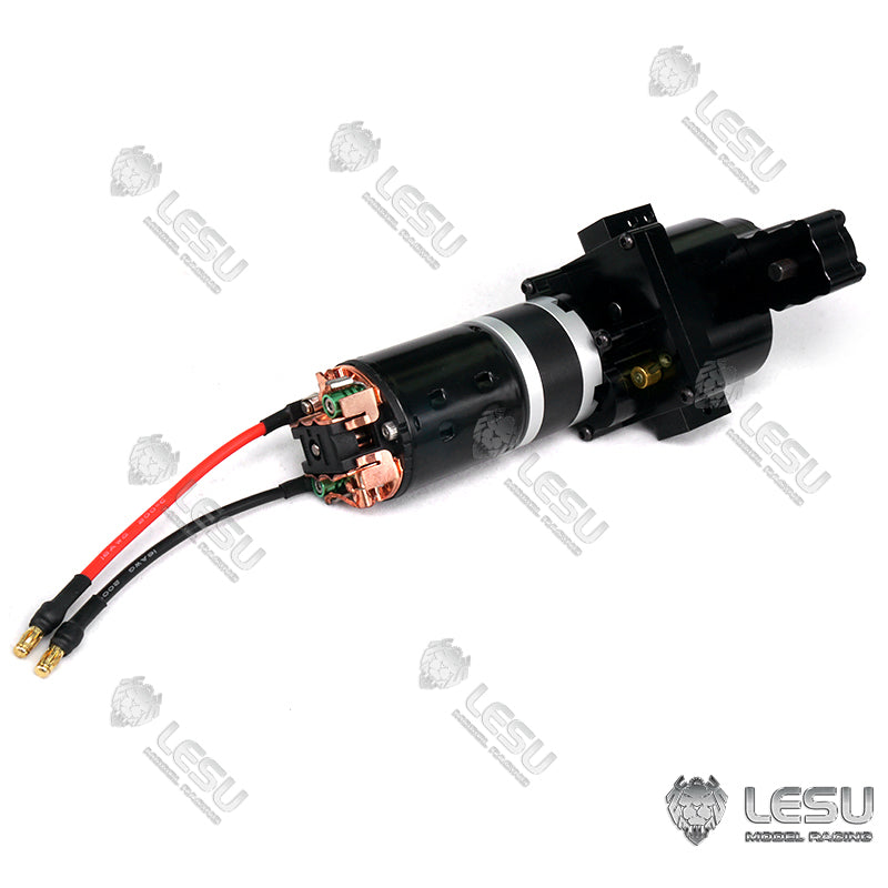 LESU 1/14 Scale Transmission Transfer Case Planet Gear Motor for Radio Controlled Vehicle DIY Parts 5:1 Planetary reducer