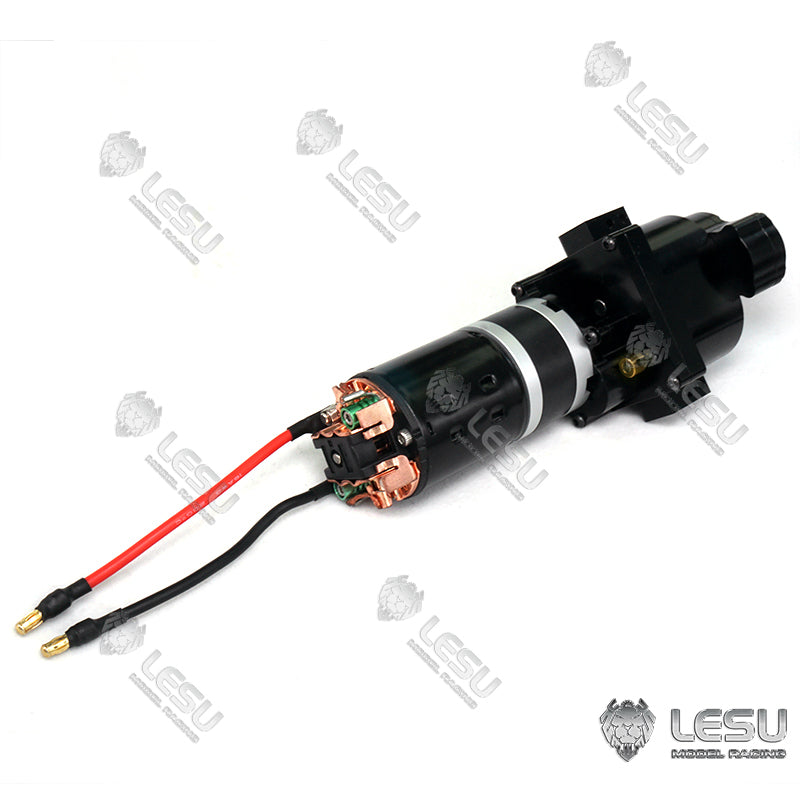 1/14 LESU RC Vehicle Upgrade Accessory 5:1 Planetary Reducer Transmission Planet Gear Motor for Dump Truck Model DIY