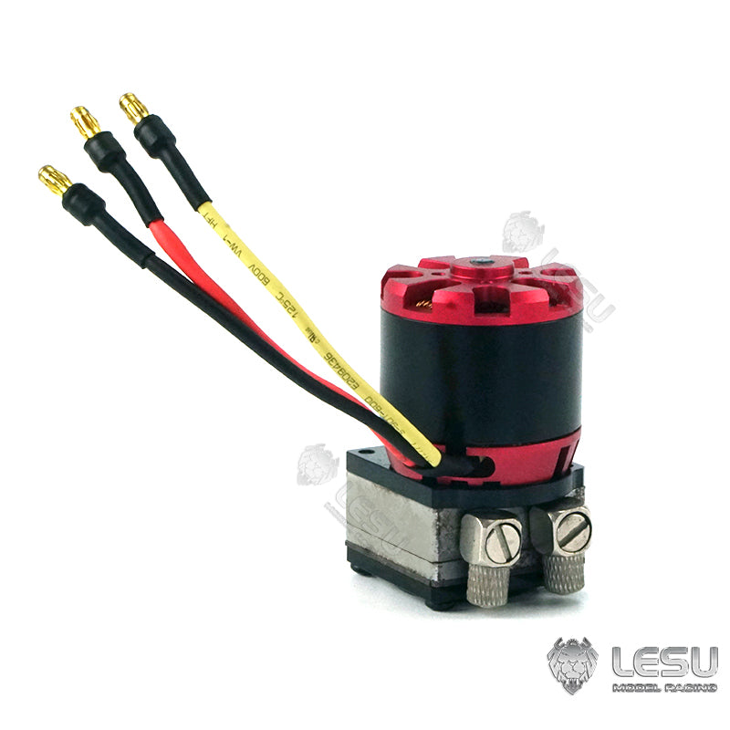 LESU 1:14 Hydraulic Oil Pump W/ 300KV Brushless Motor DIY Parts Suitable for RC Dumper Truck Radio Control Loader Excavator