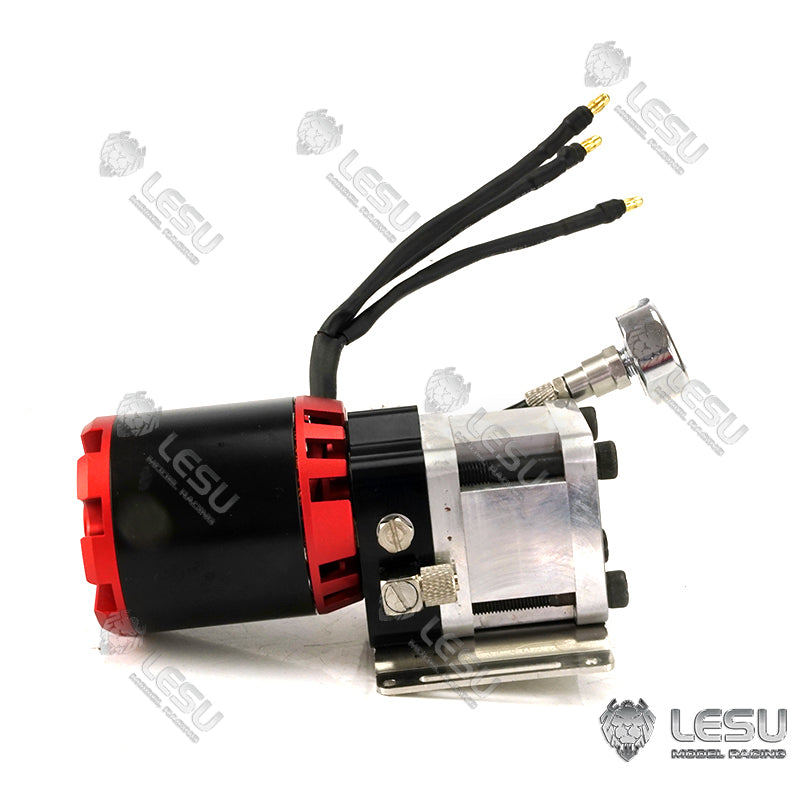 LESU Metal Pump Hobbywing ESC for 1/14 RC Hydraulic Truck Excavator Bulldozer