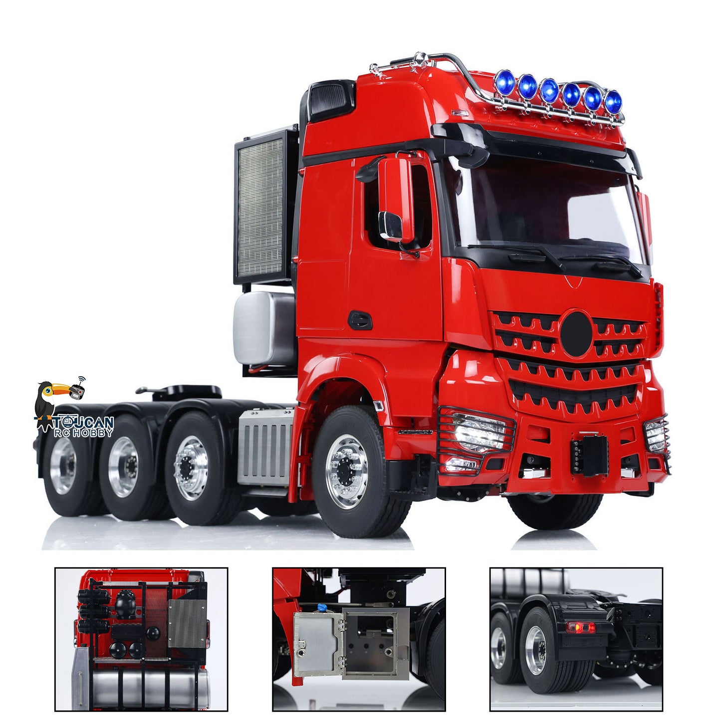 LESU 1/14 Metal RC Highline Tractor Truck Model 3363 1851 Radio Control Heavy-duty Metal Chassis W/ Light & Sound Systems ESC