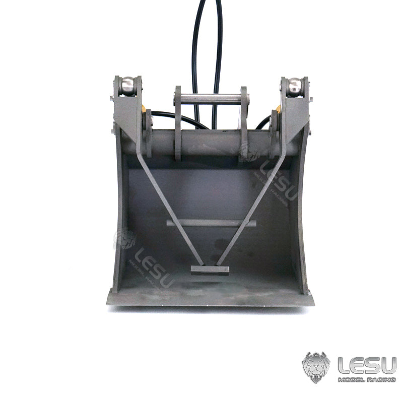 Metal Grab Bucket For 1/14 LESU RC Hydraulic Excavator Komatsu ET30H Aoue ET26