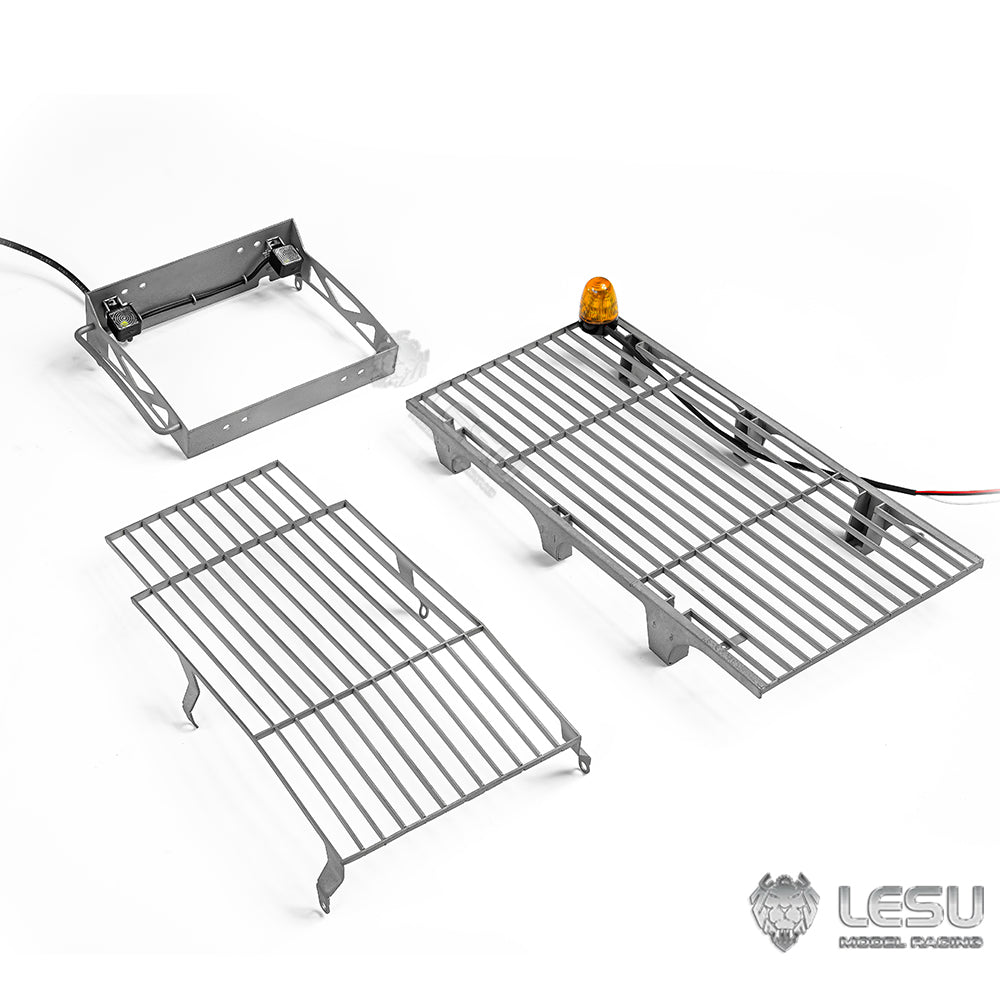 1/14 Metal LESU Remote Control Hydraulic Tracked Excavator LR945 B0016 Vehicle Model Bumper Guardrail Quick Release DIY Parts