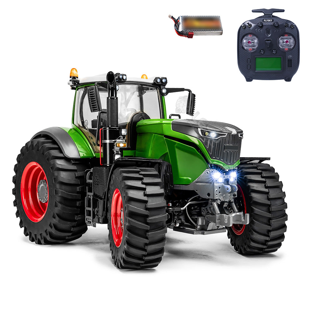 LESU 1/16 4X4 Fendt Metal Chassis RC Tractors RTR Radio Controlled Car Differential Lock Hobby Model FrSky ST8 ESC Servo DIY