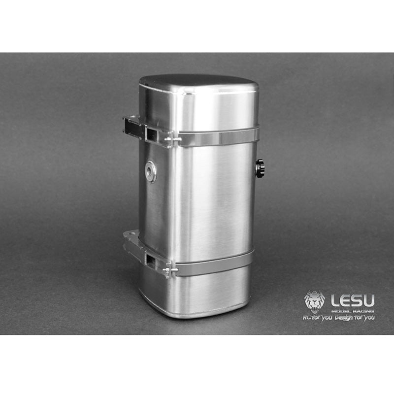 LESU 1PC 36MM 52.5MM 72MM 82MM 85MM 90MM 108MM 119MM Metal Hydraulic Tank B for 1/14 RC Dumper Tractor Truck Model DIY Part