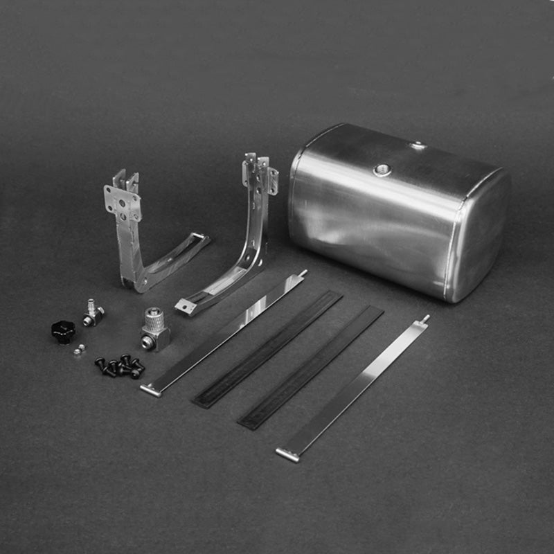 LESU 1PC 36MM 52.5MM 72MM 82MM 85MM 90MM 108MM 119MM Metal Hydraulic Tank B for 1/14 RC Dumper Tractor Truck Model DIY Part