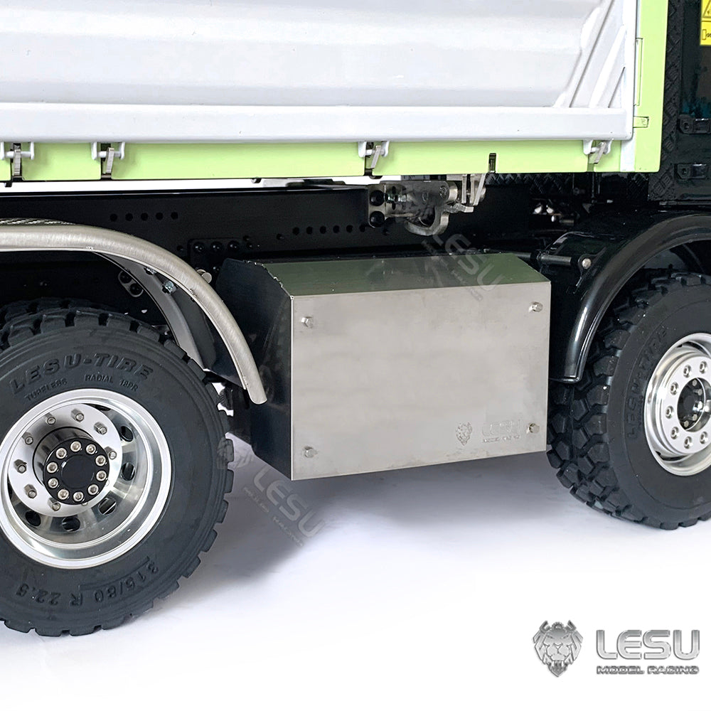 LESU Metal Toolbox Hydraulic Pump Reversing Valve Suitable for 1/14 Scale RC Dumper Truck Radio Control Trailer Tipper Cars