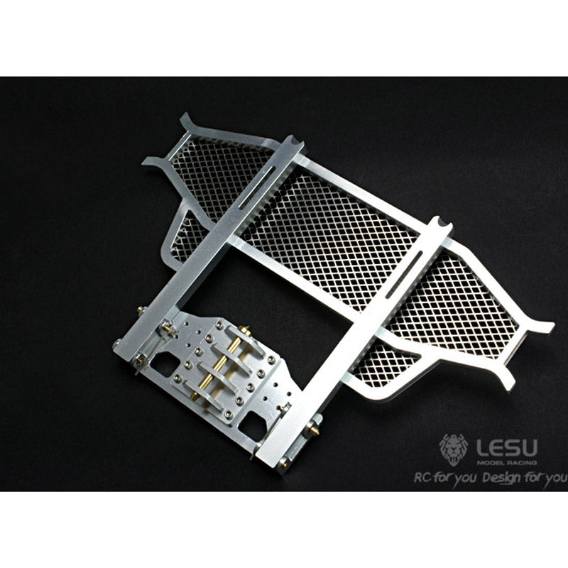 LESU ABS Top Line Roof Metal Front Rear Bumper for DIY 1/14 RC R620 R470 Topline Radio Control Tractor Truck Dumper Model