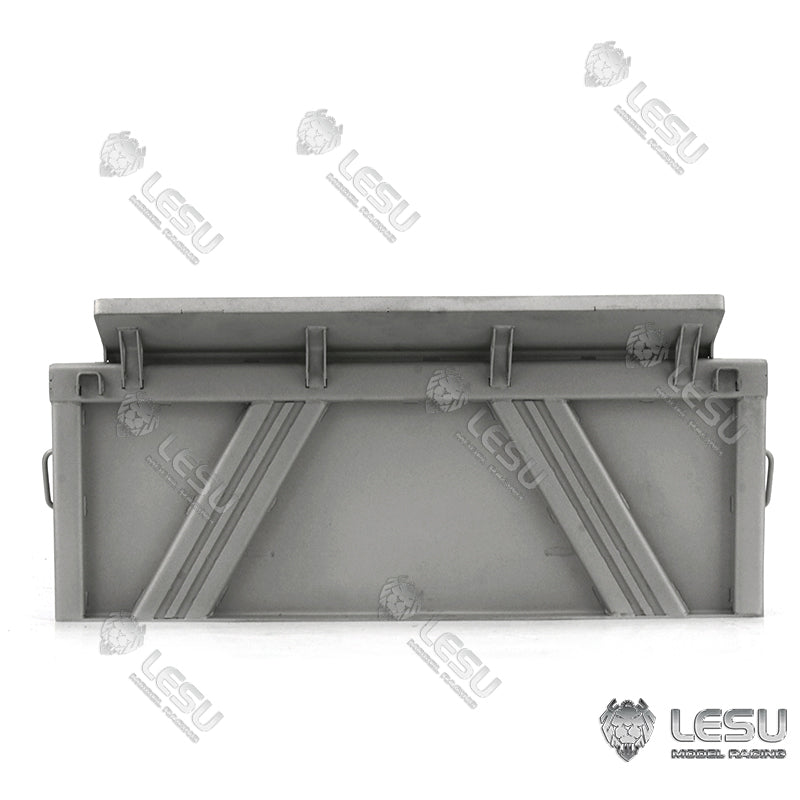 LESU Metal Spare Part Car Hopper Bucket Box Suitable for 1/14 4*4 RC Dumper Radio Controlled 2Axle Truck DIY Vehicle Model