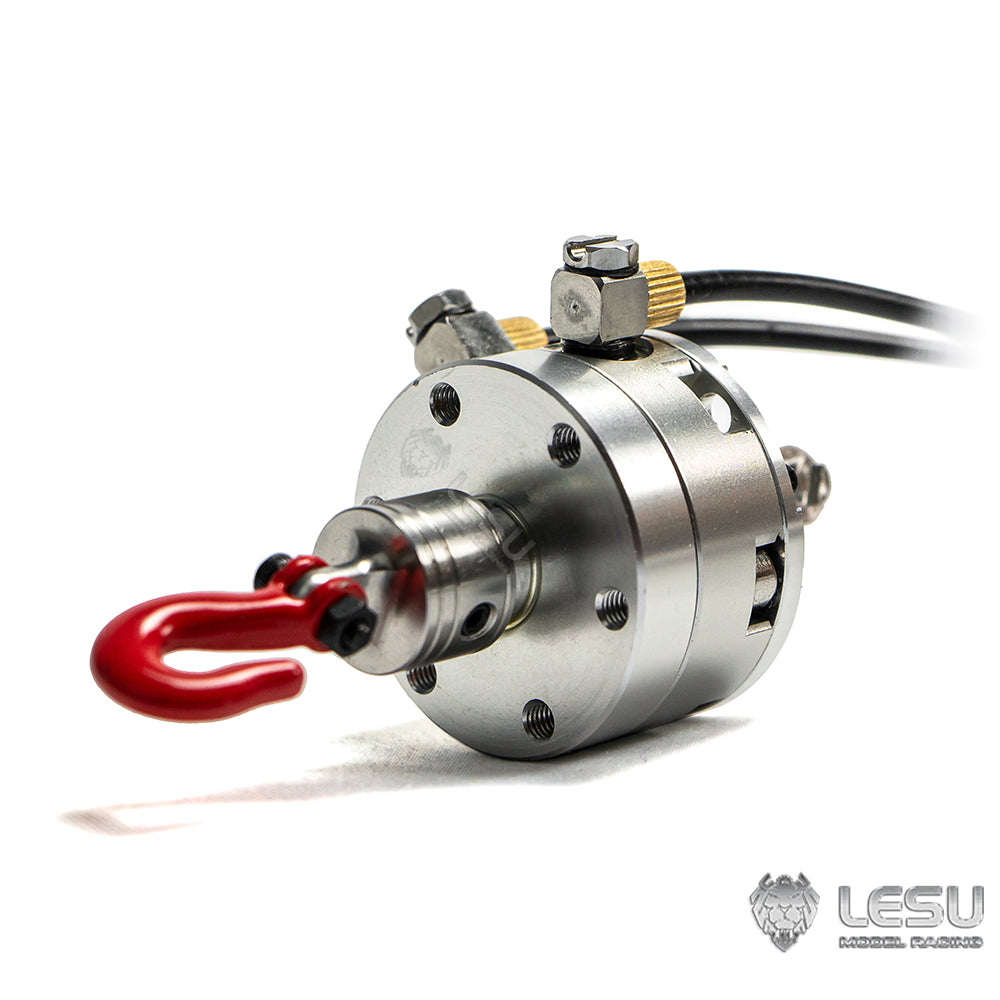 LESU Metal Manual Balance Fork Hydraulic Rotary Cylinder Hook Suitable for 1/14 RC Crane Dumper Truck Radio Control Cars