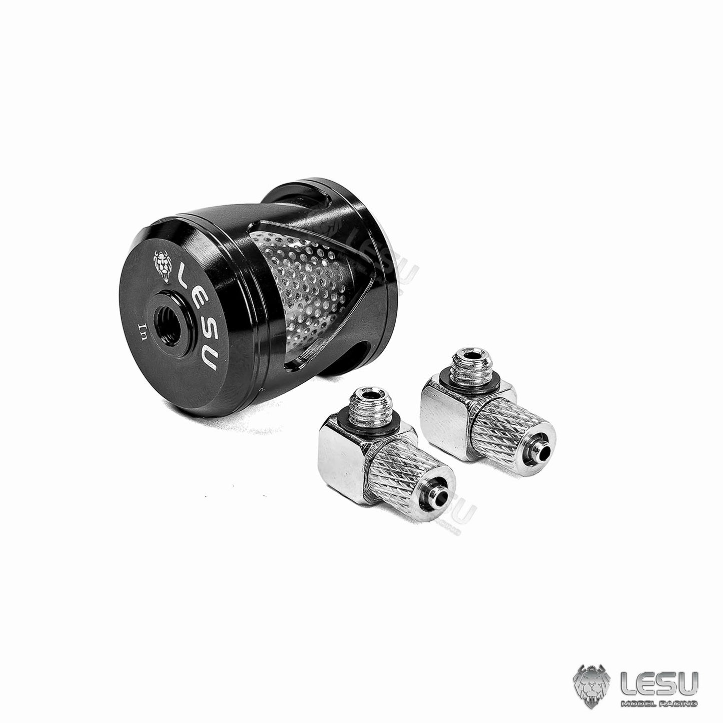 LESU Metal Filter for 1/14 Scale DIY Hydraulic Dumper Tractor Truck Cylinder Loader Excavator Spare Parts Replacements
