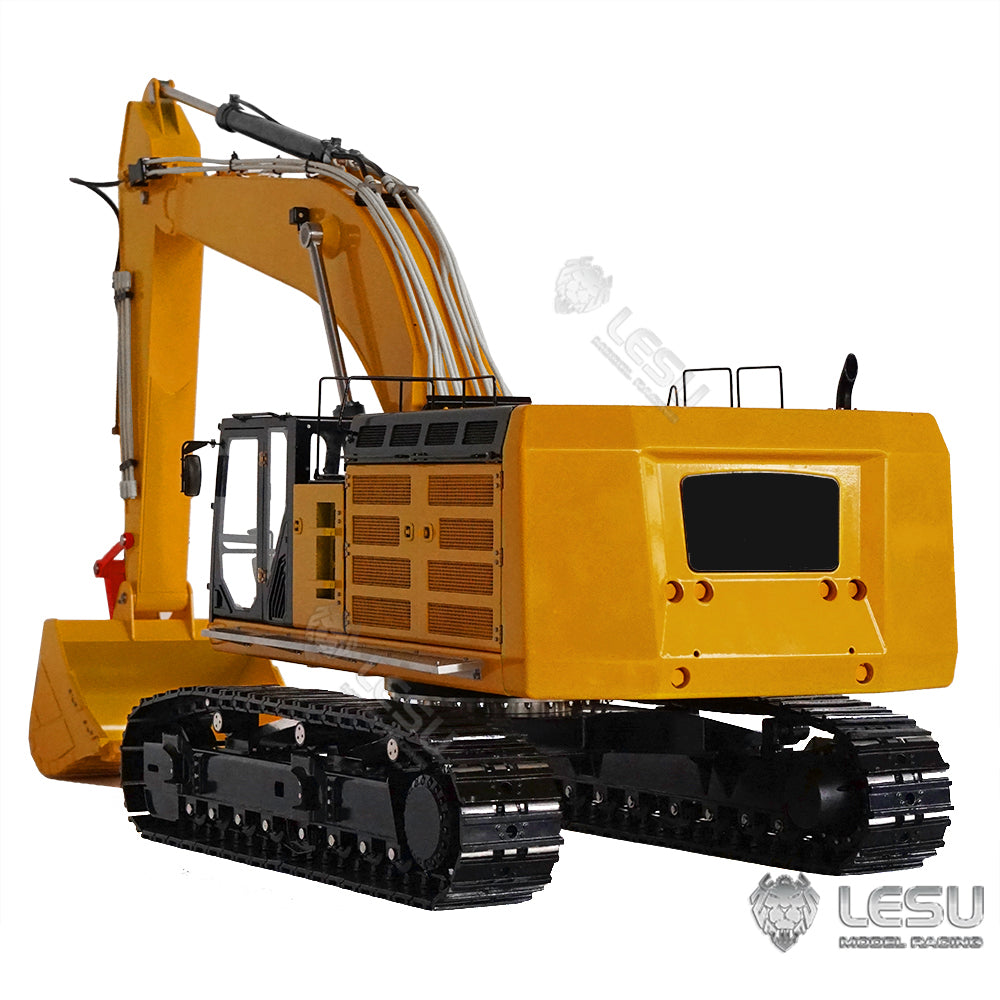 LESU 1/14 Hydraulic RC Excavator 374 374F Assembled Painted Radio Digger Model W/ Light Motor Servo ESC Optional Upgraded Parts