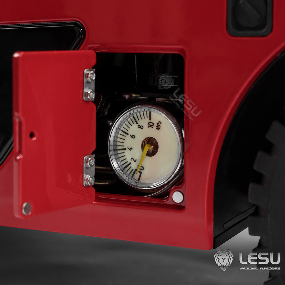 LESU Aoue-LD160S 1/14 Metal RC Hydraulic Forklift A0014 RTR with 6CH Reversing Valve Light Sound for Construction Vehicle Enthusiast