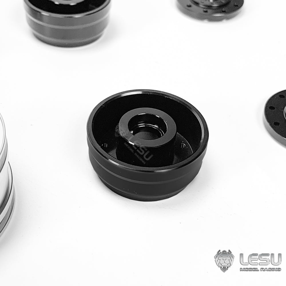 LESU Metal Wheel Hubs Hexagon Bearing Brake Drum Suitable for 1/14 RC Car Remote Control Dumper Tipper Truck Spare Part