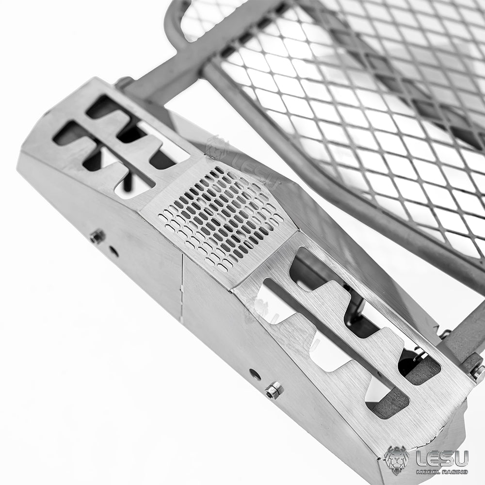 Metal Front Bumper Parts for 1/14 DIY TAMIYA 3363 1851 RC Tractor Truck Radio Controlled Lorry Car 3348 Dumper Model