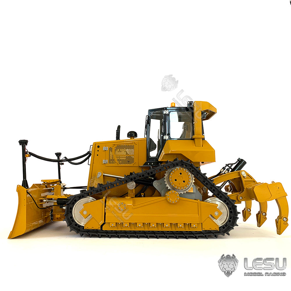 1/14 LESU RTR Crawler Dozer Bulldozer RC Painted Assembled Hydraulic Model Aoue-DT60 W/ Motor ESC Light Sound No Controller Battery