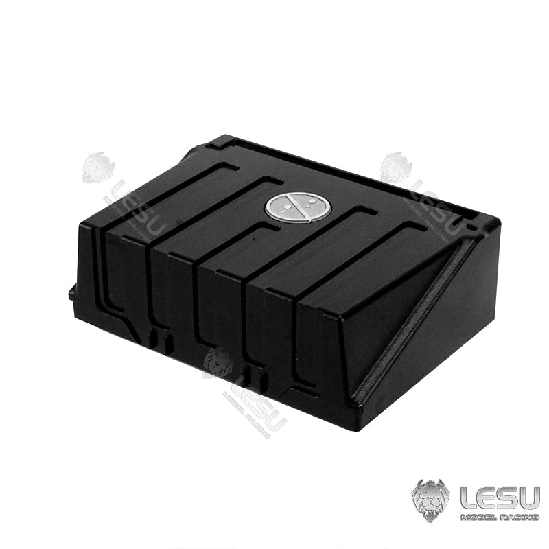 LESU 1/14 Metal Part Simulated Battery Box Air Tank Suitable for RC Tractor Truck Radio Controlled Dumper Tipper DIY Model