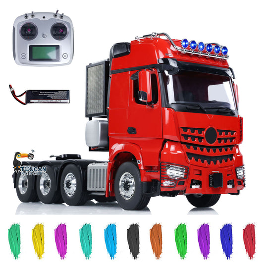 LESU 1/14 Metal RC Highline Tractor Truck Model 3363 1851 Radio Control Heavy-duty Metal Chassis W/ Light & Sound Systems ESC
