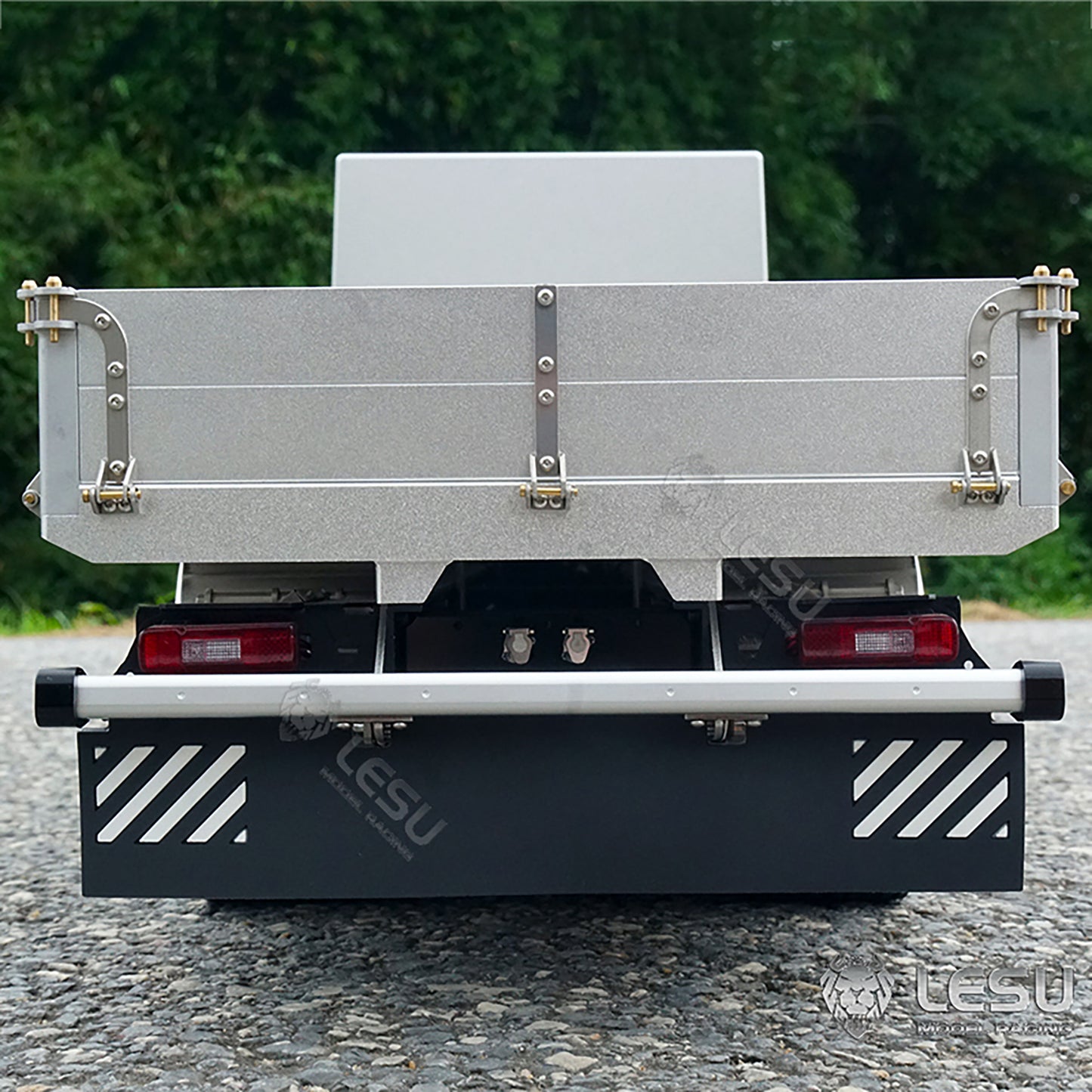 IN STOCK LESU 1/14 VM 6x4 Unpainted Remote Control Flatbed Truck Model Car for Light System Motor Servo ESC W/O Battery Radio