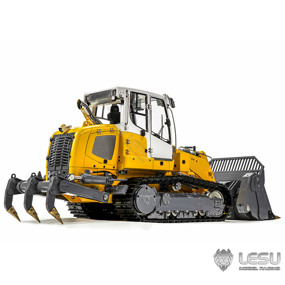 LESU LR636 1/14 Metal Hydraulic RC Loader B0014 with 4CH Reversing Valve Rear Lifting Hook Decal for Engineering Vehicle Enthusiast