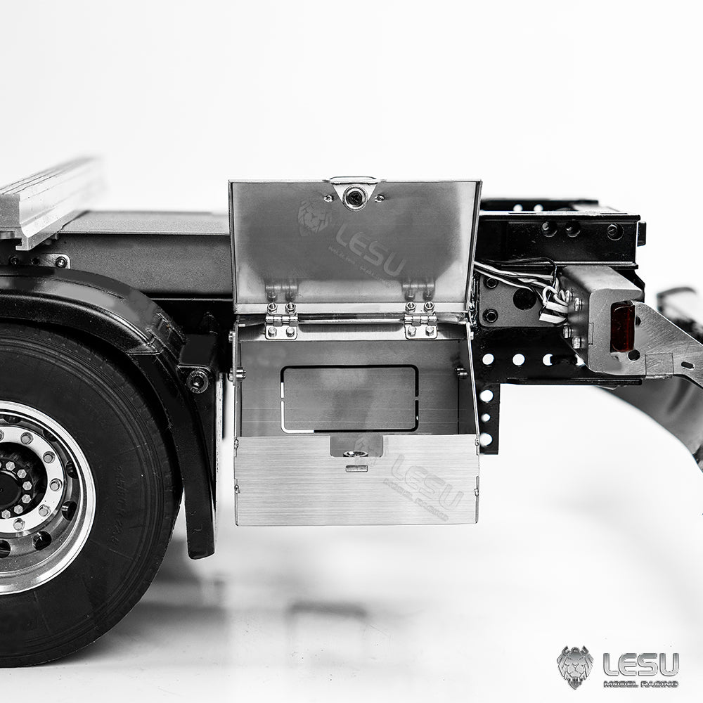 LESU Metal Simulation Toolbox for 1/14 RC Hydraulic Dump Truck Electric Tractor Car Dumper Model