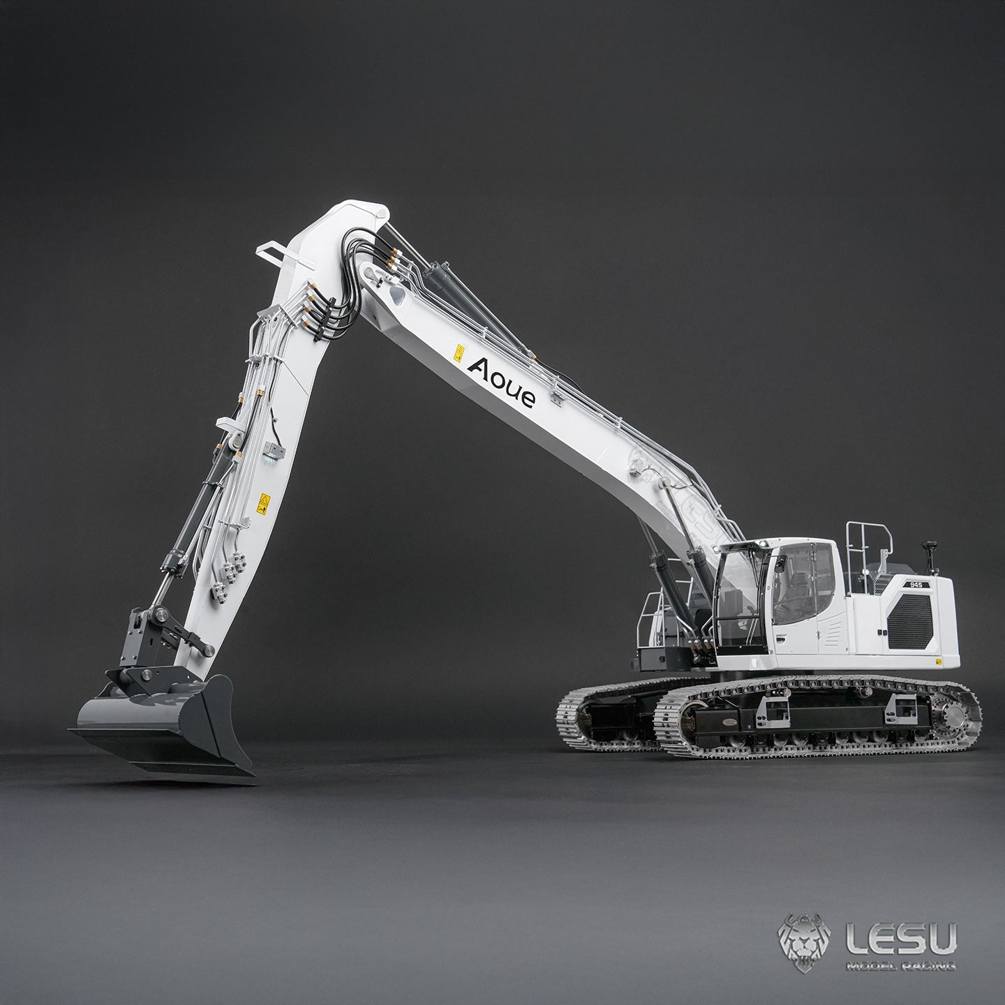 LESU 1/14 RC Hydraulic Excavator AOUE LR945 CNC Long-reach Digger RTR Radio Control Model Light 7CH Valve Paladin PL18EV LITE