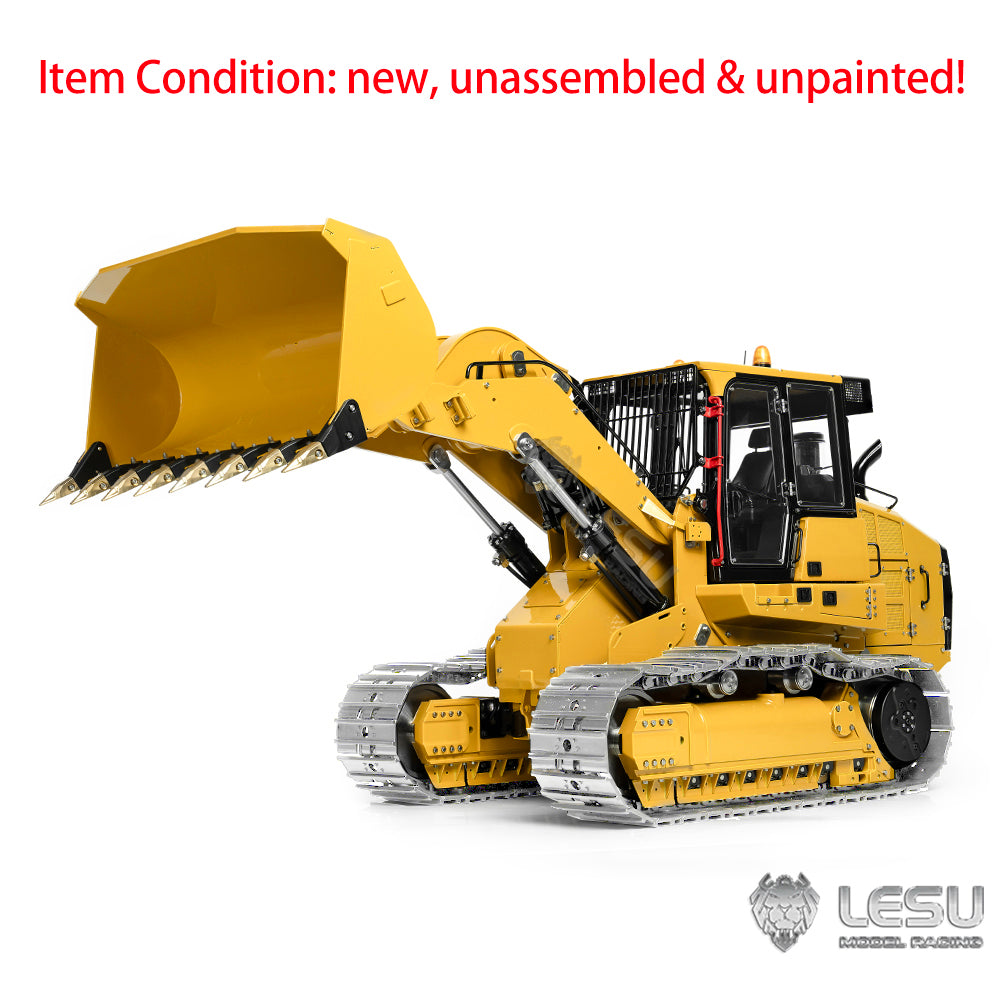 LESU 1/14 973K Metal Tracked RC Hydraulic Equipment Remote Control Loader Car KIT/PNP/RTR Optional Versions Light Sound System