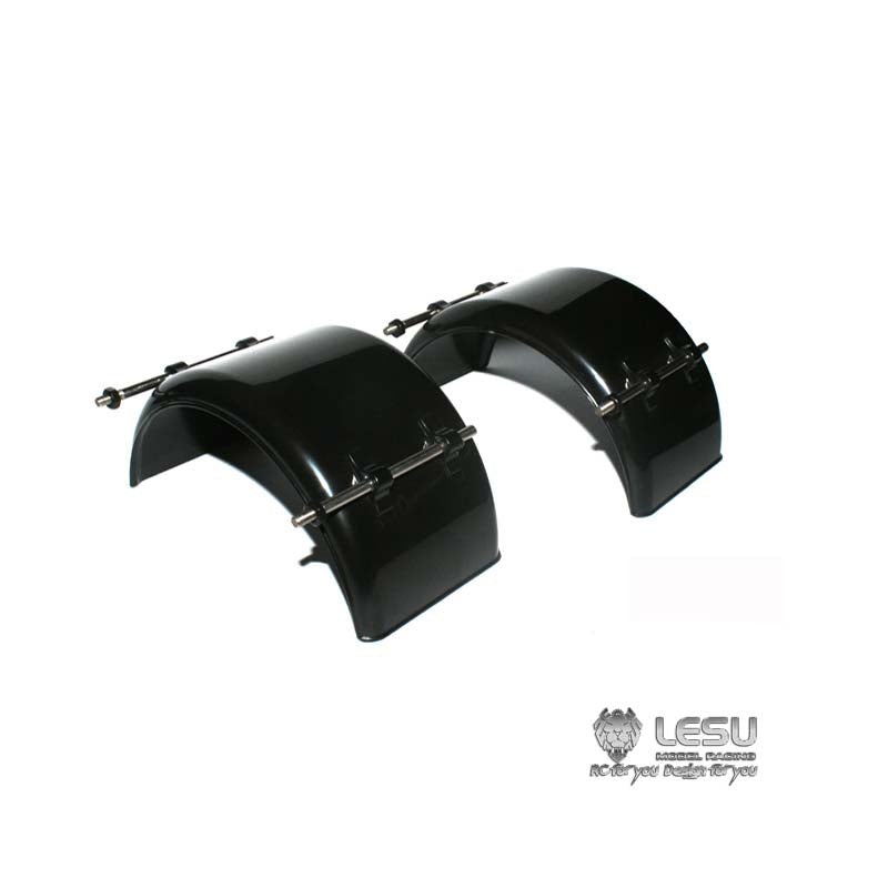 LESU Simulated Plastic ABS Front Rear Mud Guard Fender Suitable for 1/14 Scale DIY RC Model Radio Controlled Dumper Truck