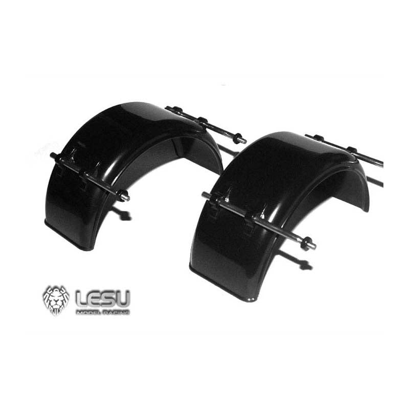 LESU Simulated Plastic ABS Front Rear Mud Guard Fender Suitable for 1/14 Scale DIY RC Model Radio Controlled Dumper Truck