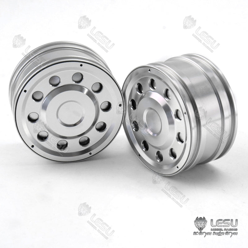 LESU Metal DIY Spare Part Front Hub Bearing Brake Suitable for 1/14 Scale RC Tractor Truck Radio Controlled Dumper Car