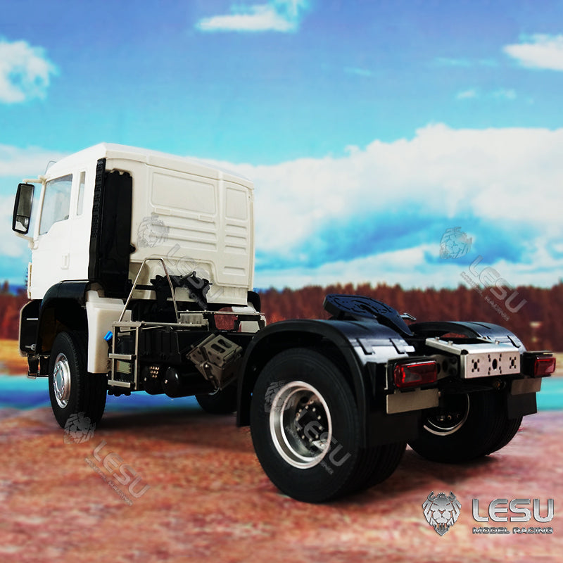 LESU 1/14 Scale TGS 4*2 Remote Controlled Tractor Truck Metal Chassis Model W/ Motor DIY Cabin Car Spare Parts Replacements