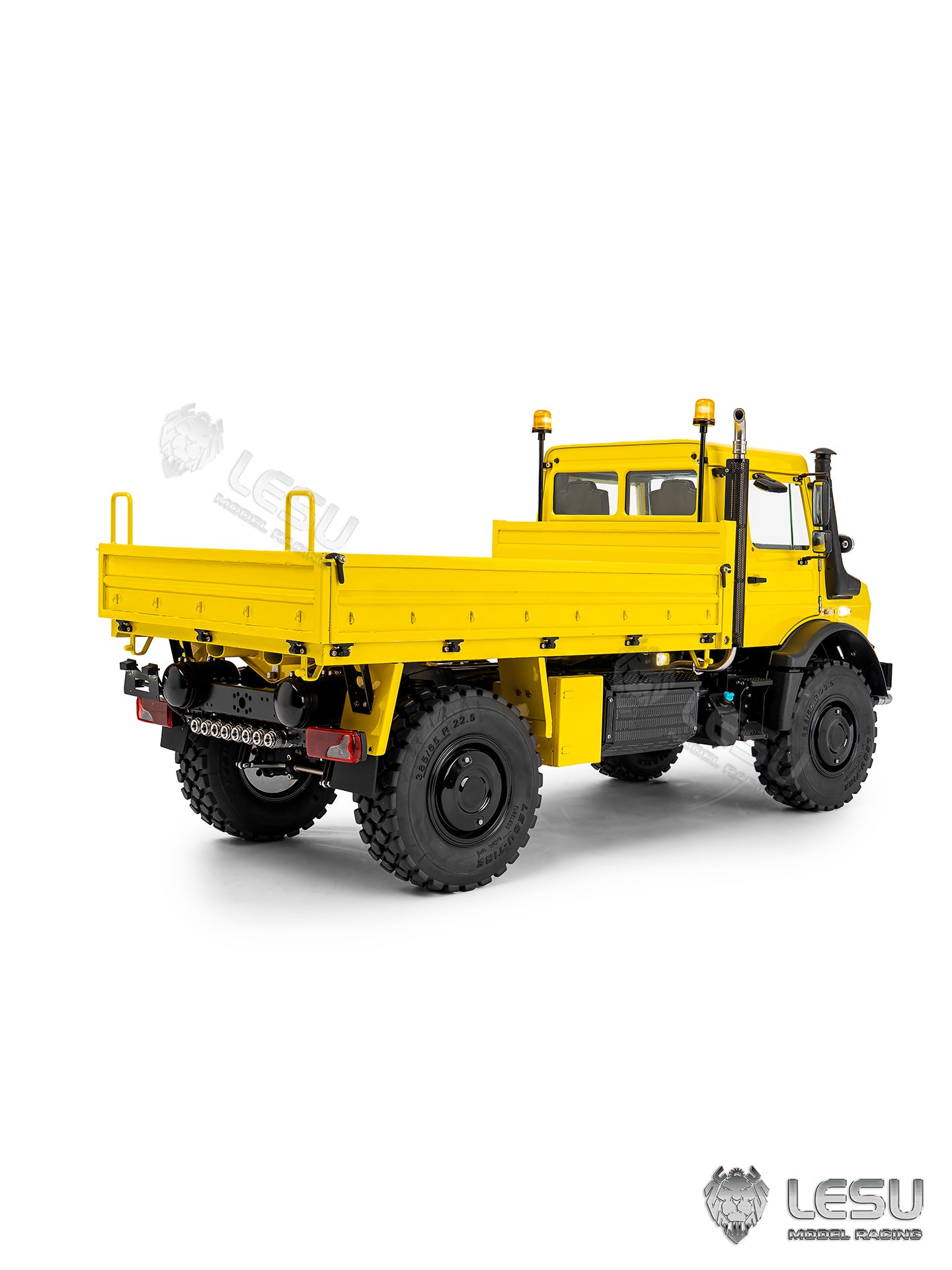 RTR LESU U4023 MT44023 1/14 Metal Hydraulic RC Off Road Car ATV Light Truck Model Light Sound System Axle Lock Flysky PL18EVLite