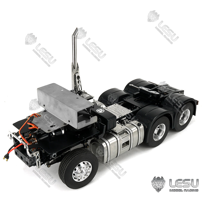 IN STOCK Metal 6*6 Chassis W/ Motor Servo for 1/14 FH16 Tractor Truck Model W/O ESC Sound Light System Radio Controller Battery