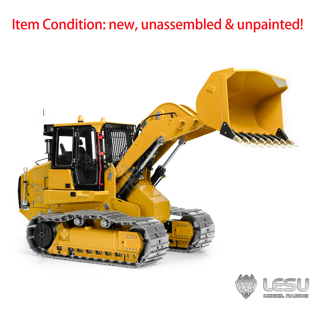 LESU 1/14 973K Metal Tracked RC Hydraulic Equipment Remote Control Loader Car KIT/PNP/RTR Optional Versions Light Sound System