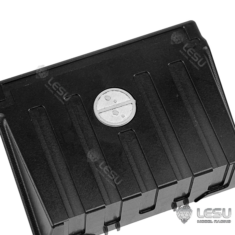 LESU 1/14 Metal Part Simulated Battery Box Air Tank Suitable for RC Tractor Truck Radio Controlled Dumper Tipper DIY Model