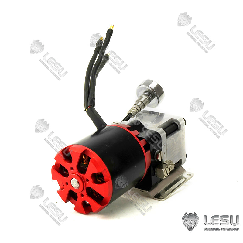 LESU Metal Pump Hobbywing ESC for 1/14 RC Hydraulic Truck Excavator Bulldozer