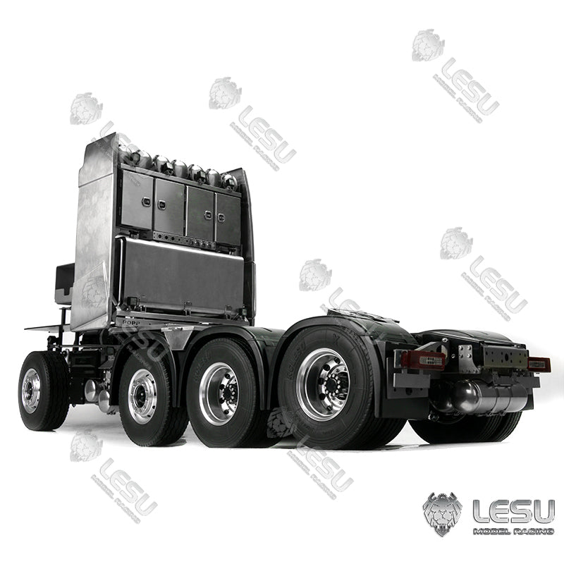 8*8 Metal Chassis W/ Motor ESC for 1/14 Scale Remote Controlled FH16 Tractor Truck Trailer Model W/O Sound Light System ESC