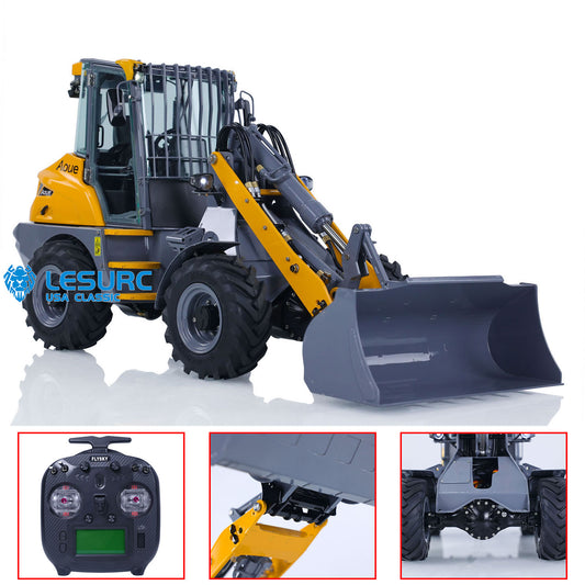 LESU AOUE MCL8 1/14 4*4 Hydraulic RC Loader ST8 Remote Control Car Construction Model Painted Assembled