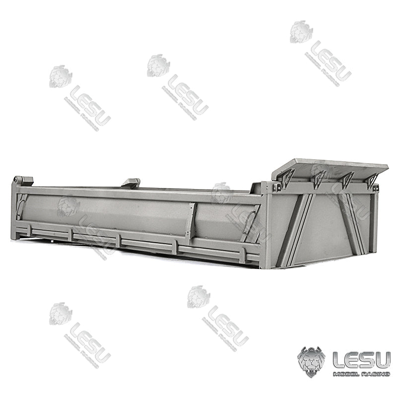 LESU Metal Spare Part Car Hopper Bucket Box Suitable for 1/14 4*4 RC Dumper Radio Controlled 2Axle Truck DIY Vehicle Model